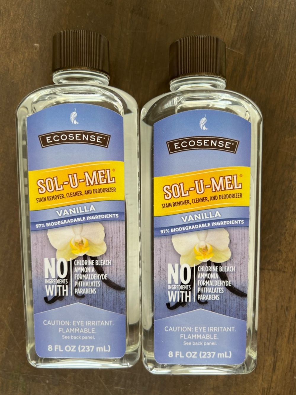 Melaleuca Ecosense Sol-U-Mel Vanilla 8oz - 2 Pack